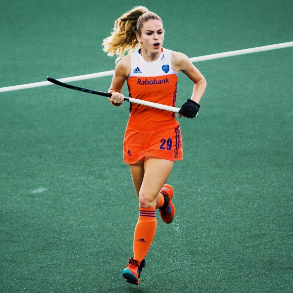 HC Den bosch dames 1 #22 - Nederlands Elftal #29 - Adidas hockey -Johan Cruyff University Tilburg