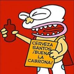 Steeler, águila del Ame, desordenado, fiel seguidor del Santos y la Tetona Mendoza, mal hijo, peor padre pero quisiera ser hijo mio!!!