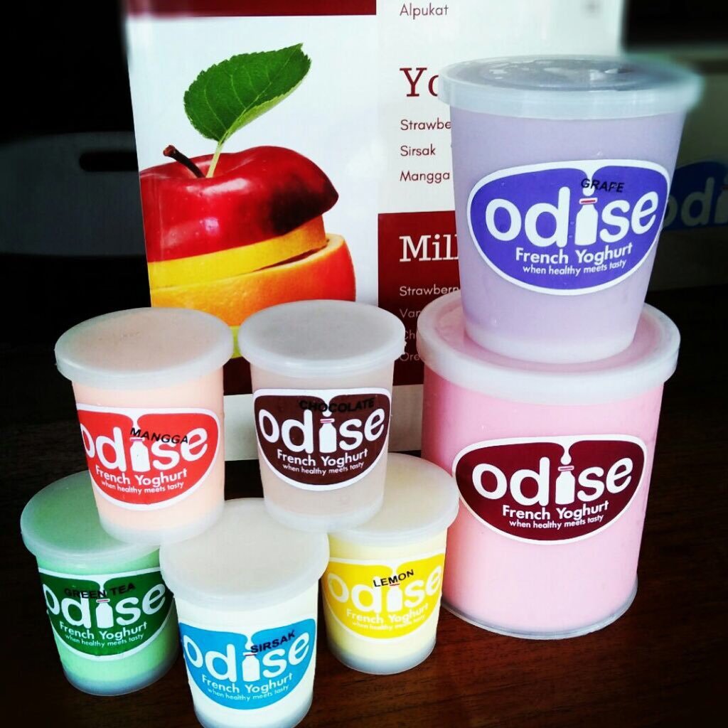 Odise French Yoghurt | when healthy meets tasty | Pasar Oleh-Oleh - Jl Dr Djunjunan 135 #Bandung | info & order: 0226071444 / 08122315139 / WA: 082126888409