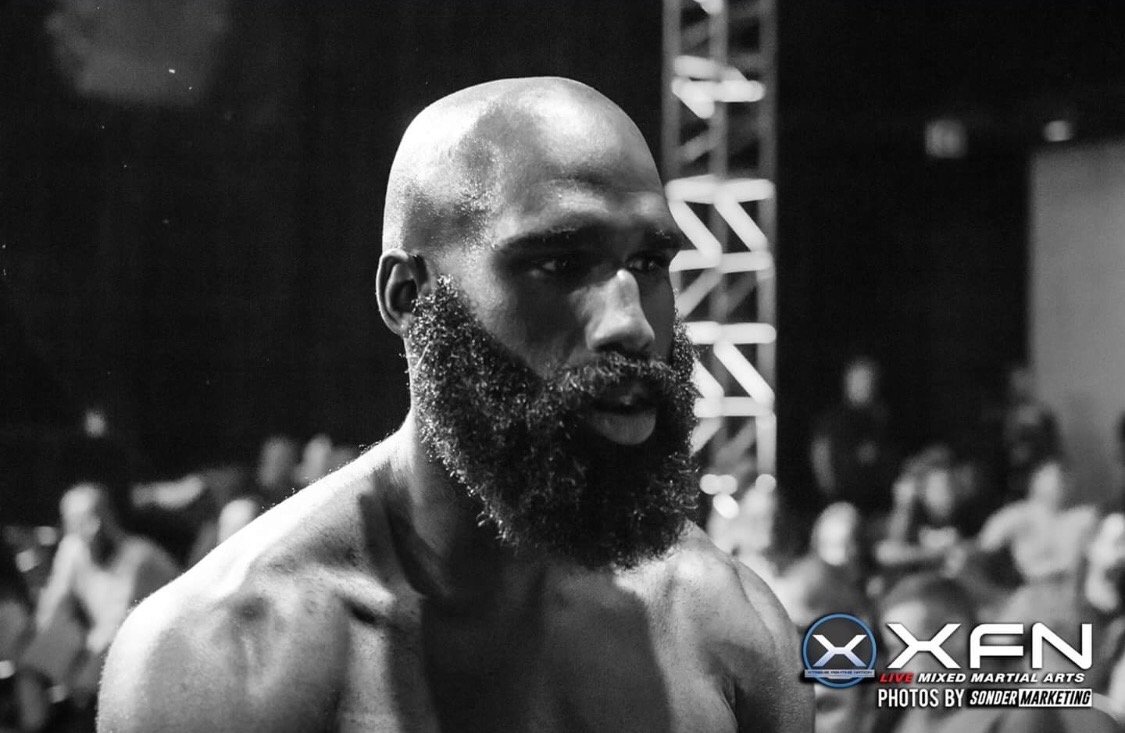 Just a young MMA Fighter out here trying to show off my skills. My strength comes from the beard 🎅🏿 HO HO HO! Instagram: @Blacksanta_amos