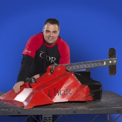 Hi this is Thor from Robot wars BBC 2 and  welcome to my page #Thorrobotwars