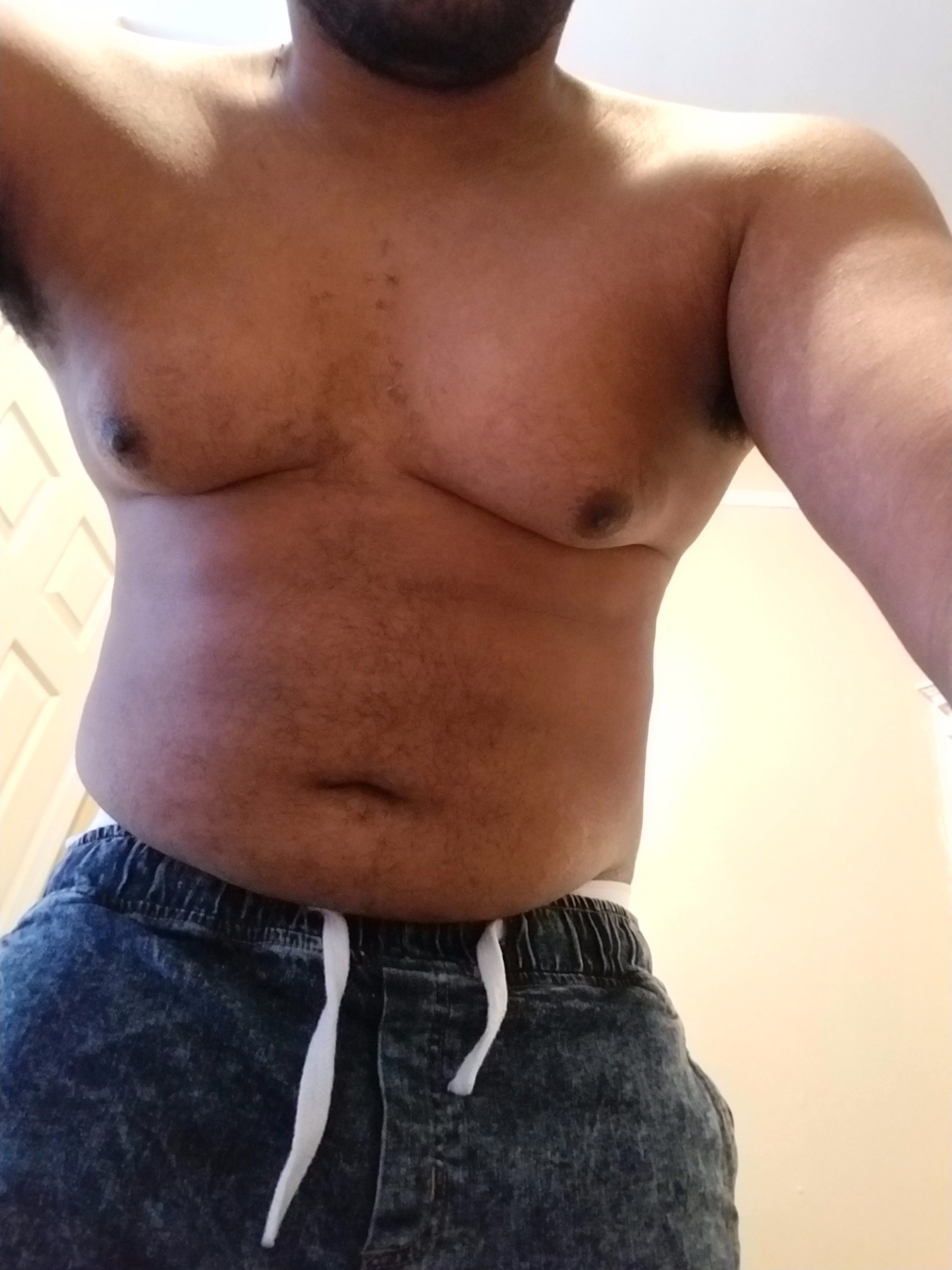 I'm chubby/thick dude. Whatever you see it as. 

Always down to chat. Don't be shy.
