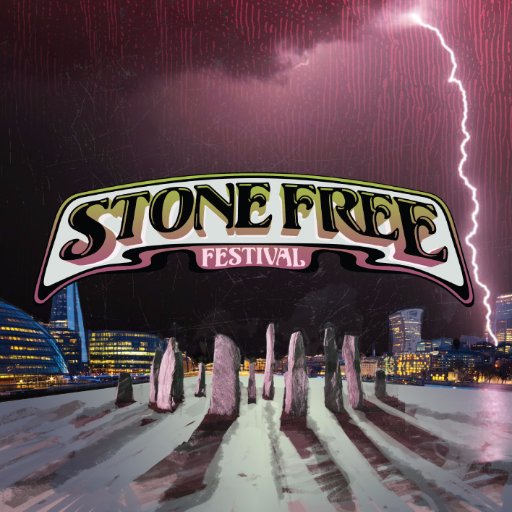 Taking over London’s award winning venue @TheO2 on Saturday 16 & Sunday 17 June 2018. #StoneFreeFestival