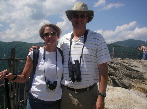 Carol and I enjoy living in Matthews, slow food, the farmers market and our great friends. I also love jazz - Carol not so much.