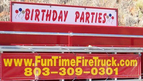 FunTimeFire's profile picture. Fun Time Fire Truck provides kids birthday parties to the Columbia area.