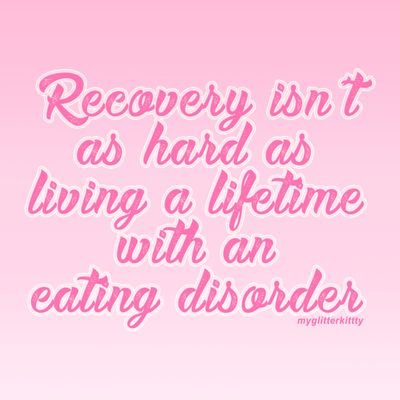 We are a group of girls who are recovering from an eating disorder with the help of @ADEFABBURGOS and @marhebur.