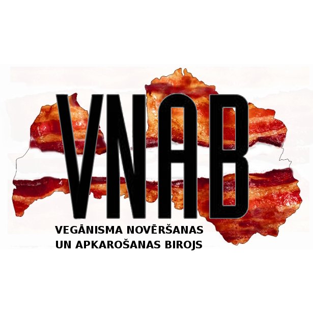 VNABinforme's profile picture. VNAB ir speķializēta iestāde, kas koordinēti un visaptveroši apkaro vegānismu Latvijā ar profilaktisku, pētniecisku un izglītojošu metožu palīdzību.