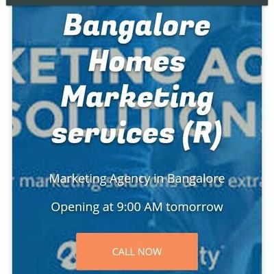 MarkettingHomes's profile picture. Hi sir , we have well talented Marketing Team, we are done all types of marketting 
PH
9743930885