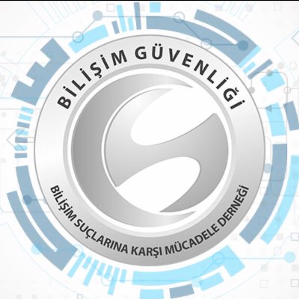 Bilişim Güvenliği Ve Bilişim Suçlarına Karşı Mücadele Derneği Resmi Twitter Hesabıdır.