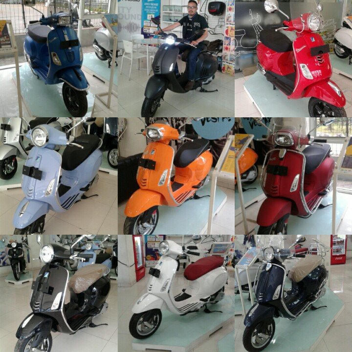 Phone / WA : 0852-1533-1805
IG: Primavespasoettabdg
PIAGGIO VESPA 2017 ALL NEW MATIC 
CLassic , Special Edition, Limited Edition & Unique  
Unit Ready...!