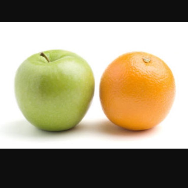 I like apples but oranges MMHHMM