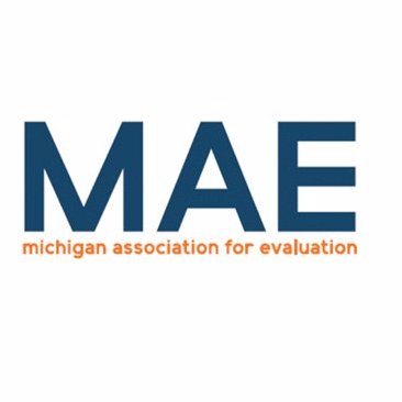 The Michigan Association for Evaluation (MAE) is a local affiliate of the American Evaluation Association. 2022 Virtual Conference May 12-13: https://t.co/txBsM5CG8Q