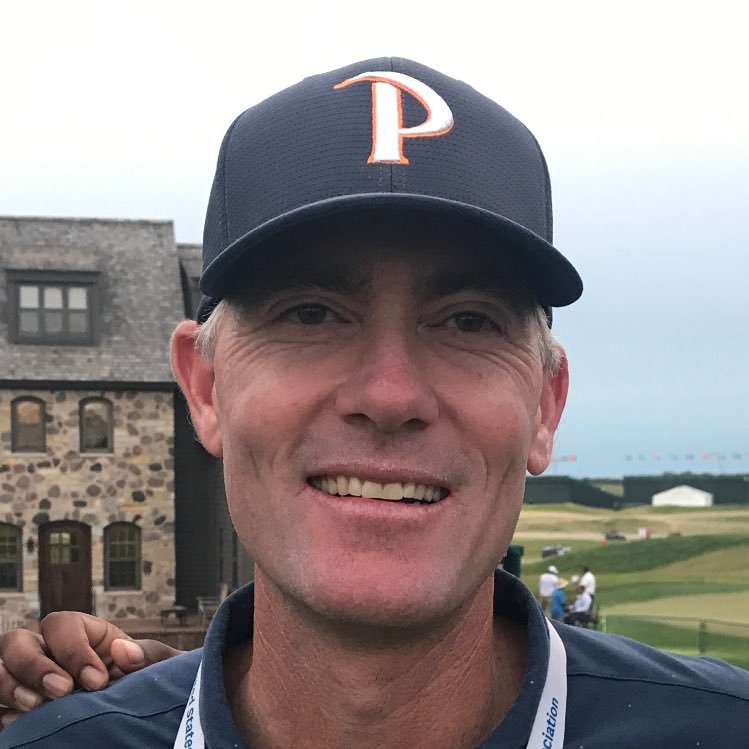 Head coach of the Pepperdine men's golf team.