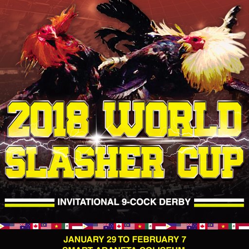 The official Twitter page of the World Slasher Cup. The biggest cockfighting event in the world!