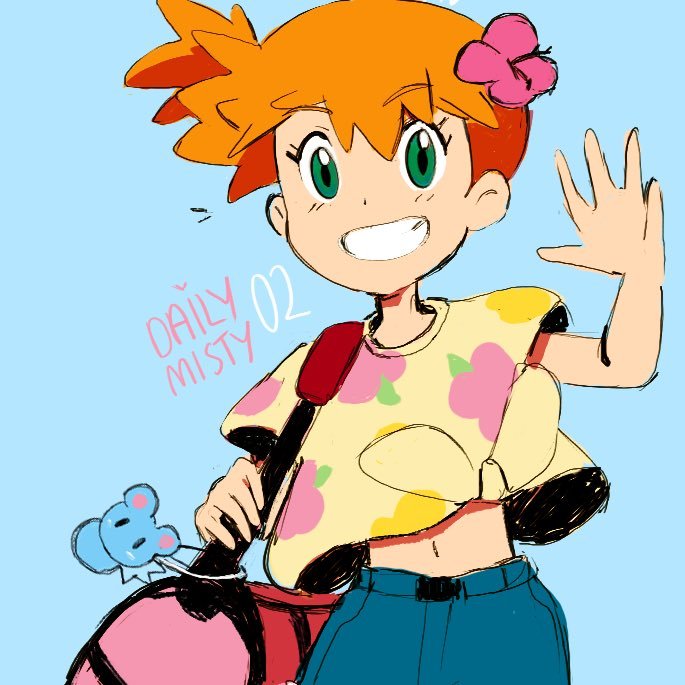 Water-Type Researcher, Misty. “Get those bug-types away!” [PTRP][AU]