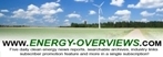 Energy Overviews - The One Stop Clean Energy  News Portal