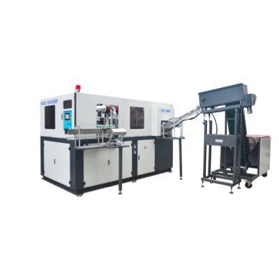 China Taizhou Hanyu Machinery & Mould Co.,Ltd main products:blow molding machine ,injection machine ,mold and so on for water bottle production line