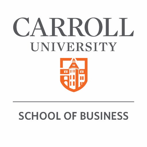This is the official Twitter account of the School of Business at Carroll University.