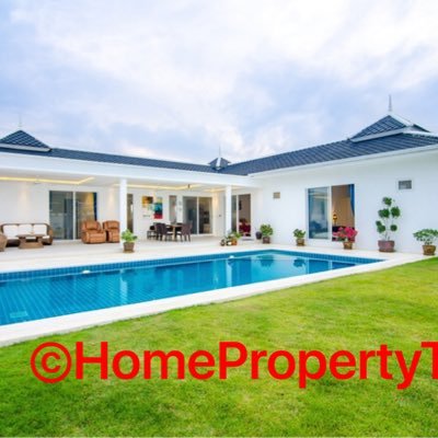 #EstateAgent based in #HuaHin Thailand, luxury Villas an Condos for rent an sale. Let as take care your property. email: homepropertythai@gmail.com