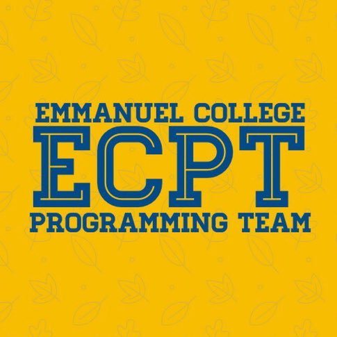 Official Account for Emmanuel College Programming Team (ECPT) • Planning diverse events throughout the school year to make campus life more fun! ✨