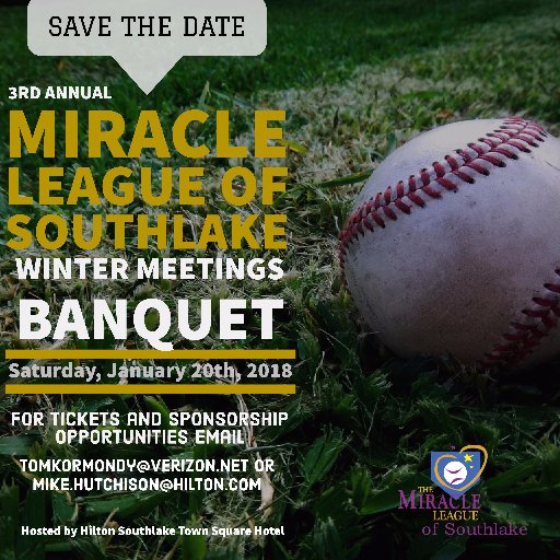 Miracle League Southlake is a non-profit that provides a chance for children with mental or physical challenges to play baseball.