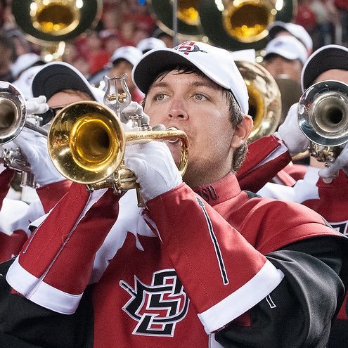 Former SDSU Marching Aztec---Gigantic Chargers and Padres fan