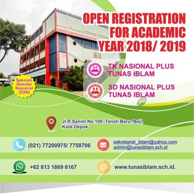 IblamTunas's profile picture. Lembaga pendidikan TK & SD Nasional Plus Tunas Iblam