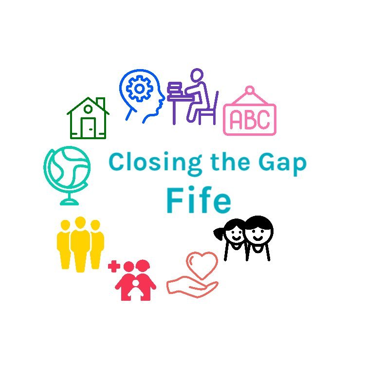 Closing the gap is an expression for the work to remove barriers and break the cycle of inequity for many young people in Fife. Retweets are not an endorsement.