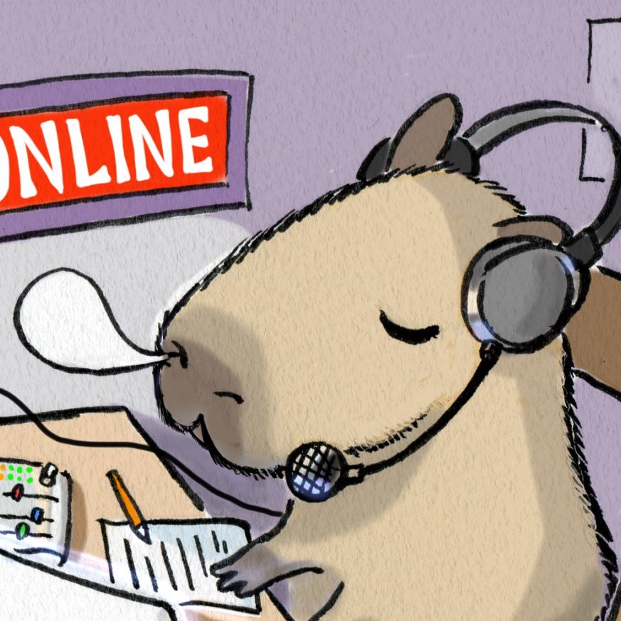毎日21:00からゲーム中心の生放送をやっています I am Capybara Vtuber. 21:00(JST) streaming start. https://t.co/XXyCVrUa6L アイコン&ヘッダー：©Di-ma