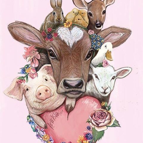 VeganARTist 🐷🍏 Save the earth 🌏 save animals 🐓 just LOVE ❤️ follow on FB: Revers Lab