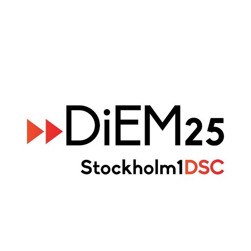 DiEM25 collective in Stockholm (DSC1). We are new and eager to spread the message and take action for a more transparent and democratic Europe. Join us today!