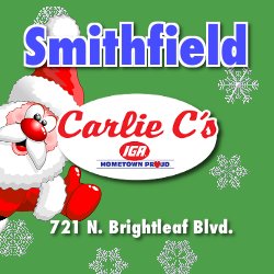 The Smithfield Carlie C's IGA is a proud member of the Carlie C's family. Follow us for weekly specials and updates on our grocery store in Smithfield, NC.