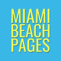 Miami Beach Pages (@miamibeachpages) 's Twitter Profile Photo Miami Beach Pages (@miamibeachpages) 's Twitter Profile Photo