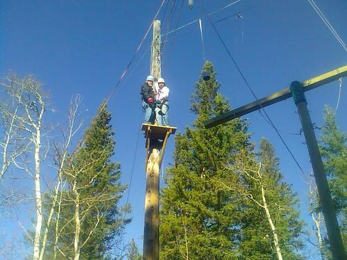 Living in Western Canada and running a business called Dynamic Approach.  It's an adventure based teambuilding company. High ropes courses, AmazingRace and more