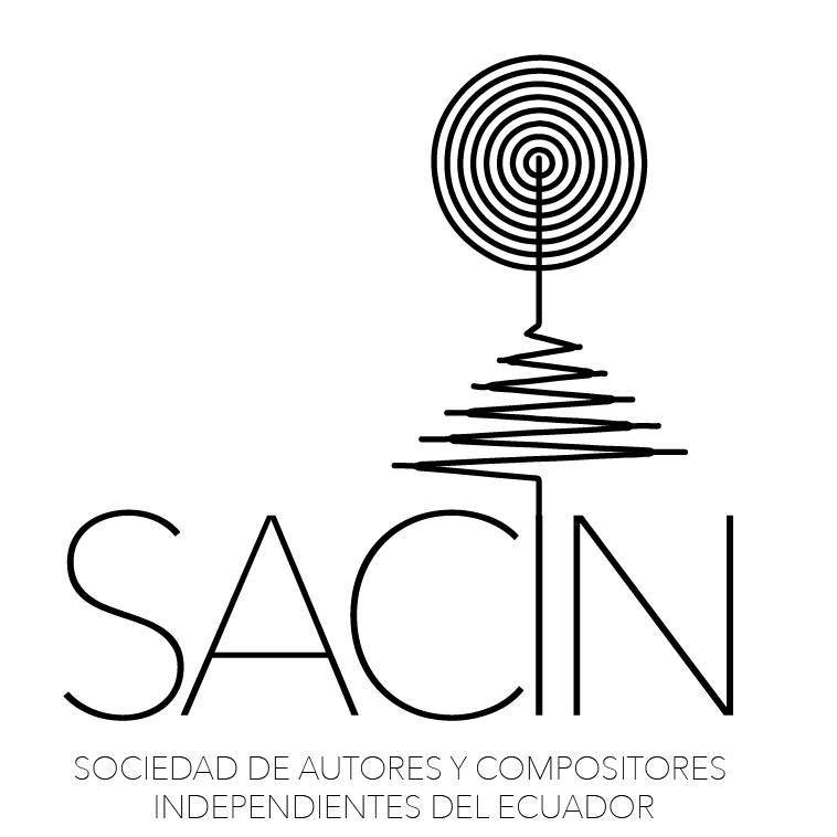 SACIN Sociedad de gestión colectiva diseñada para prevalecer los   derechos de autores y compositores independientes del Ecuador.