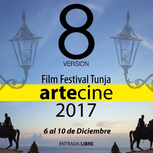 Festival de Cine de Tunja
Octava versión 
Academia, Exhibición y Premiación de los mejores trabajos audiovisuales de Colombia y la región.