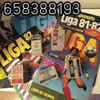 Hablame compro albumes y colecciones de cromos de FUTBOL antiguos ,cromos sueltos, sobres sin abrir, etc llamame no te arrepentirás 658388193 Jesus