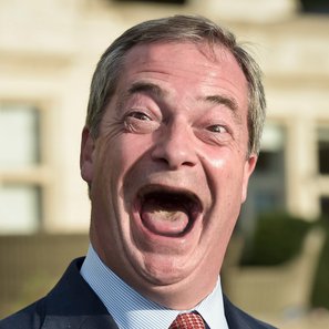 Image result for nigel farage laugh