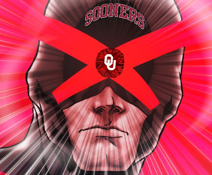 Only 1 eye, Only 1........OKLAHOMA!  

My real name is Steve Q. Proud OU grad, BA '13, MA '17 Sooner Crimson & OUDNA runs deep in my crew.