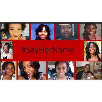 Black women are killed by police too. Say their names. Remember their faces. The movement is about them too ! ❤️