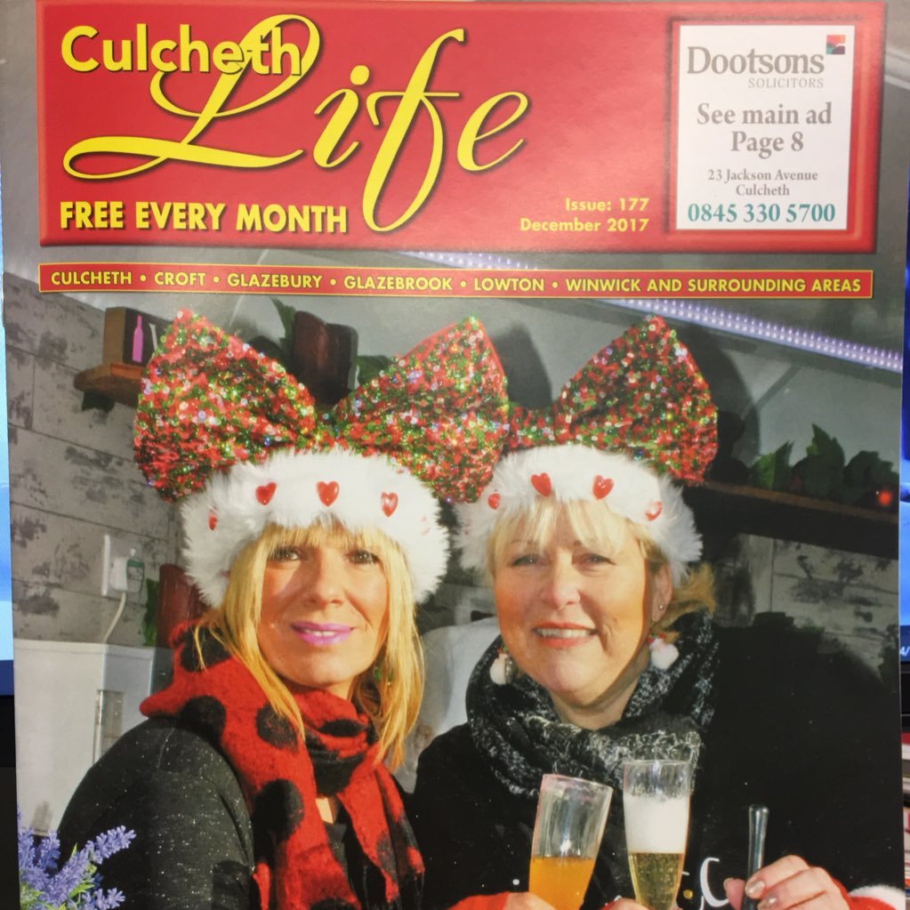 Culcheth Life magazine - the free community magazine for Culcheth, Croft, Glazebury and surrounding areas. Available online at https://t.co/67fmVv9x8V