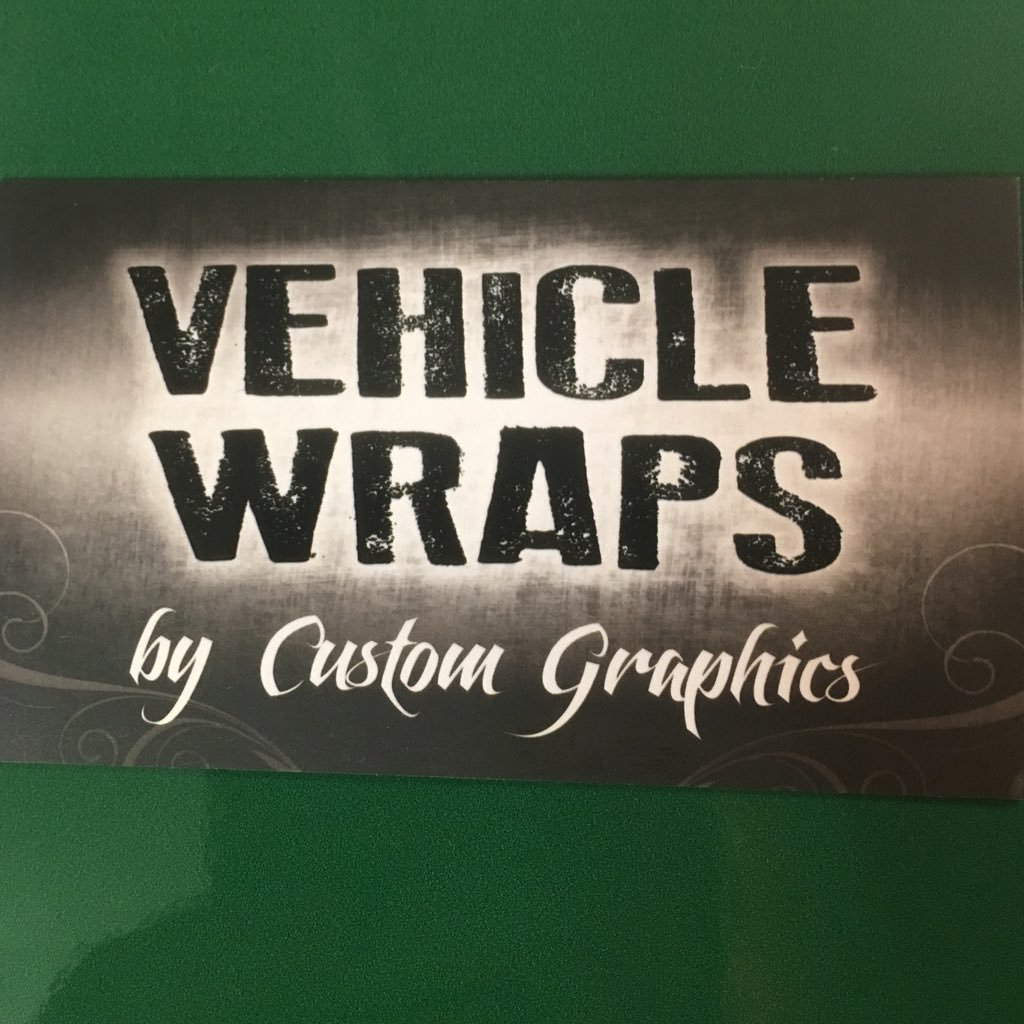 Custom vehicle wraps. Full service design to installation including vehicle lettering, banners & large format printing