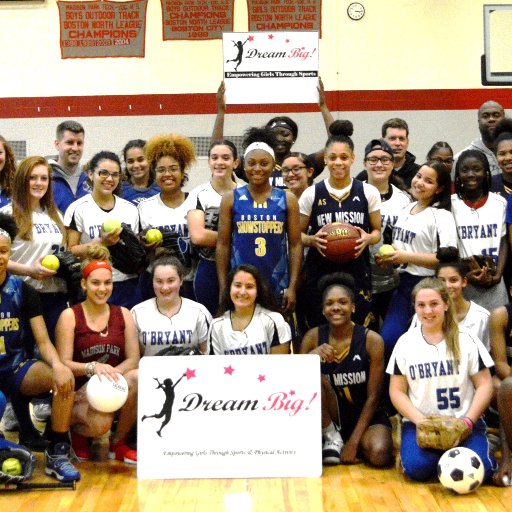 Dream Big! provides girls from low-income situations with the equipment & program fees needed for them to participate in sports and physical activities.