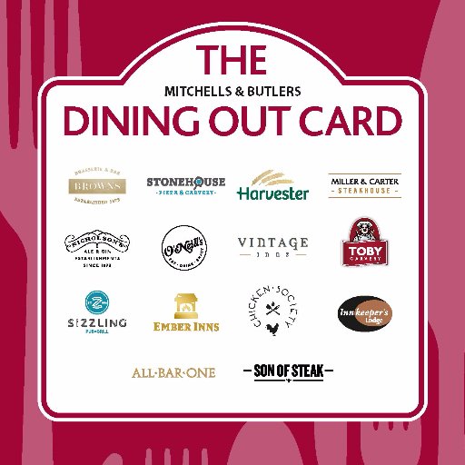 Turn eating out into the perfect gift with the Dining Out Card, valid at some of Britain's best-loved restaurants, pubs, bars and hotels.