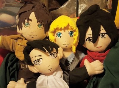 eren jaeger plush