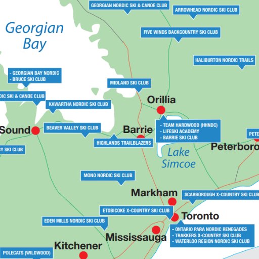 We are @xcskiontario's Southern Ontario District.