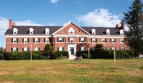 Burpee Hall houses around 112 students at Colby-Sawyer College in New London, NH.