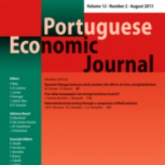 The Portuguese Economic Journal aims to publish high-quality theoretical, empirical, applied or policy-oriented research papers on any field in economics.