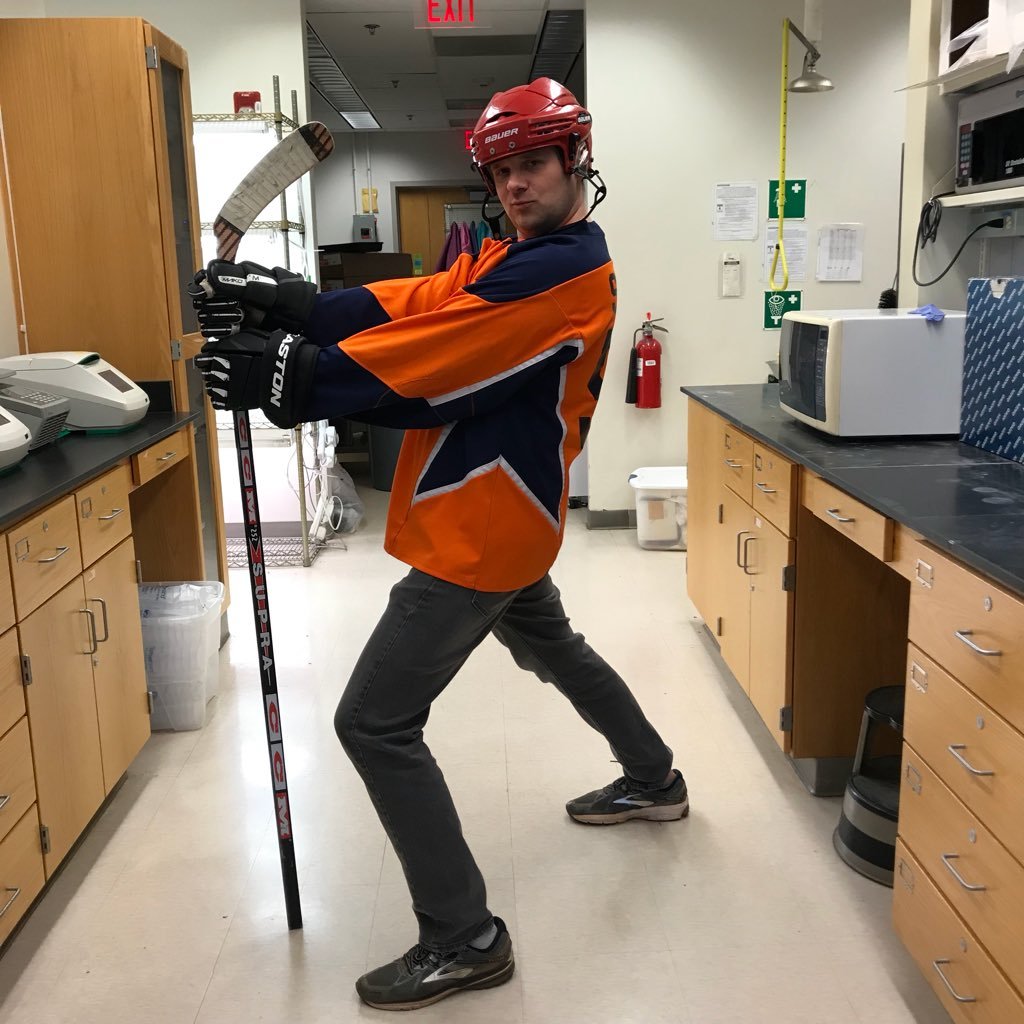 Badger fan and amateur hockey all-star