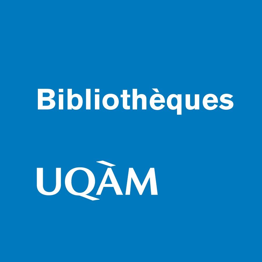 Compte officiel 📖🔎 Soutien à la recherche #uqam #bibliouqam #bibliotheque 📷Instagram: @bibliouqam 📒Guides par sujet: https://t.co/3pwUCWpxlI